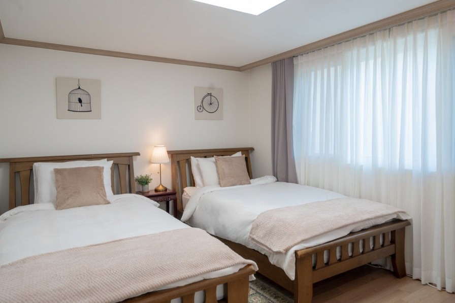 DongPyun House 302호 밝은 트윈 침실